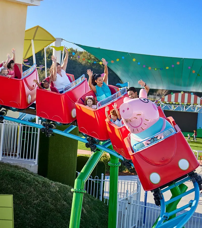 4 5 Daddy Pig S Roller Coaster