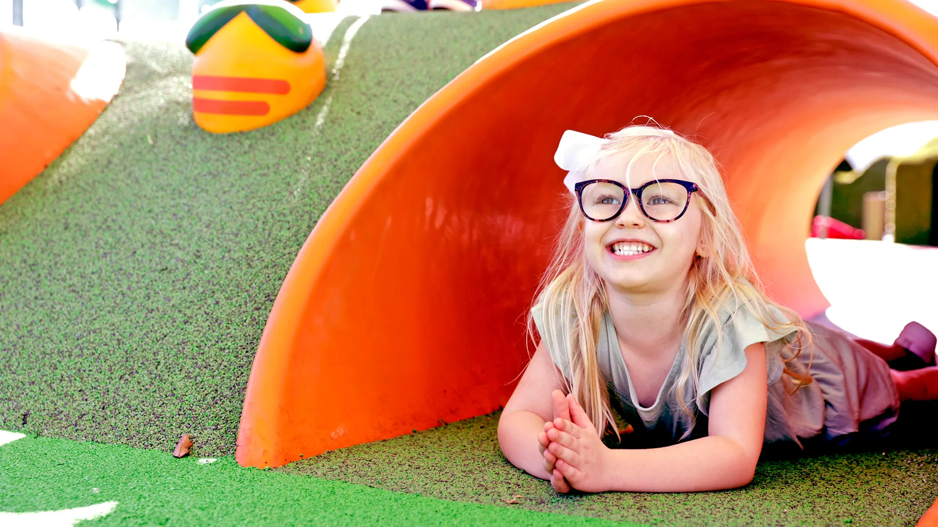 Girl in Rebecca Rabbit's Playground