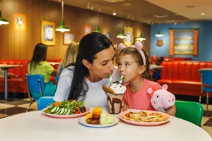 Dining at Peppa Pig Theme Park
