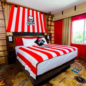Pirate Room Adult Sleeping Area