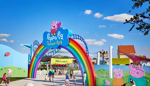 Entrance Arch of Peppa Pig Theme Park