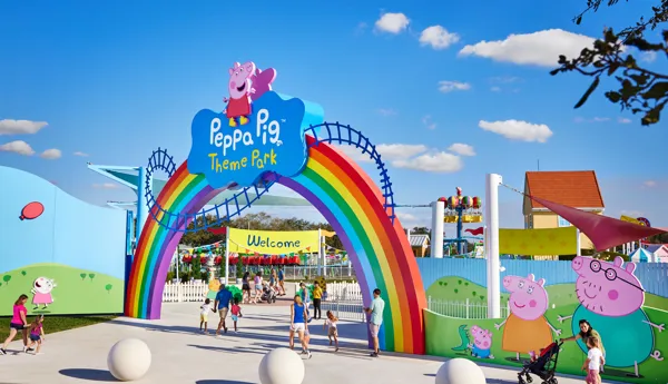 Entrance Arch of Peppa Pig Theme Park