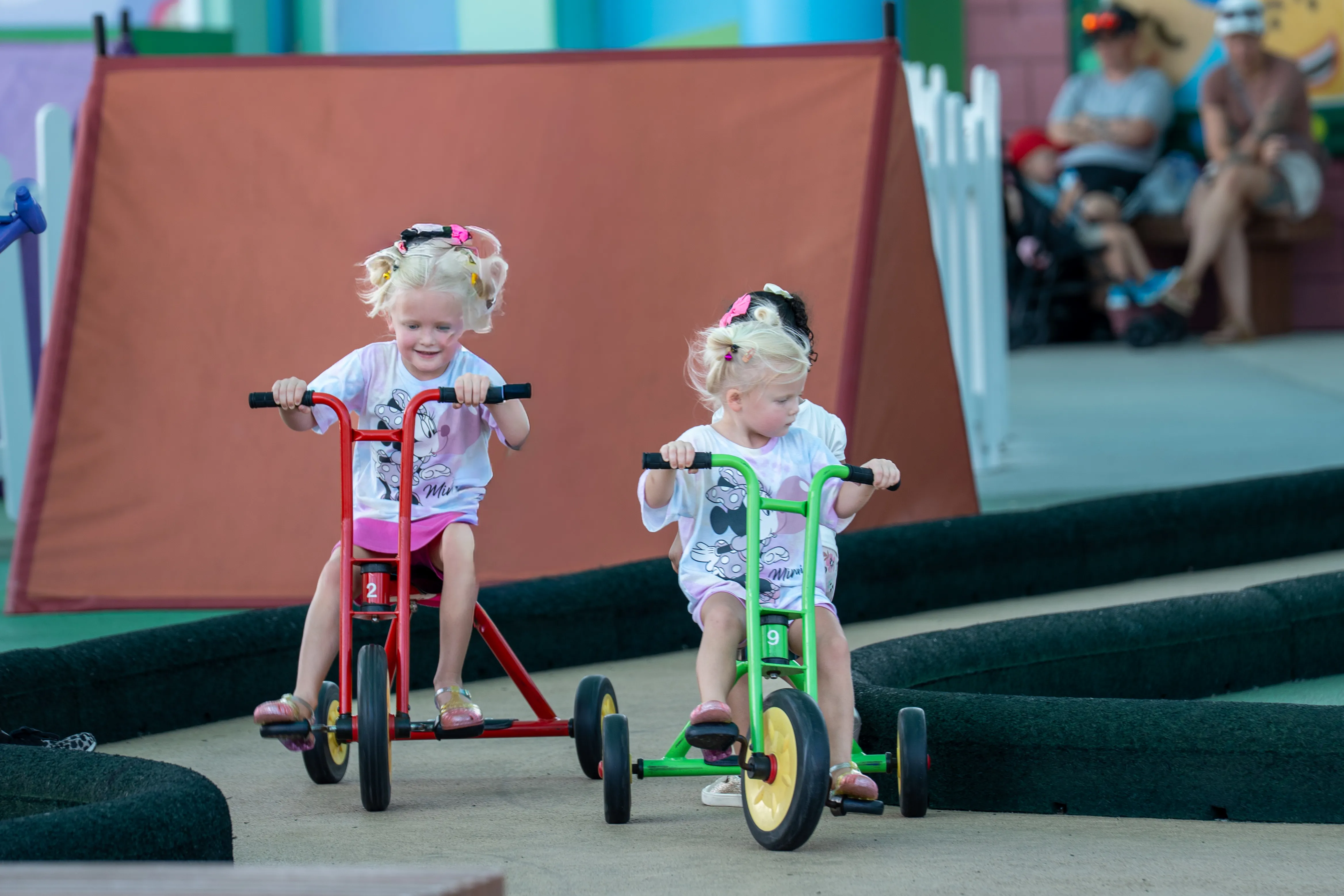 Kids on bikes
