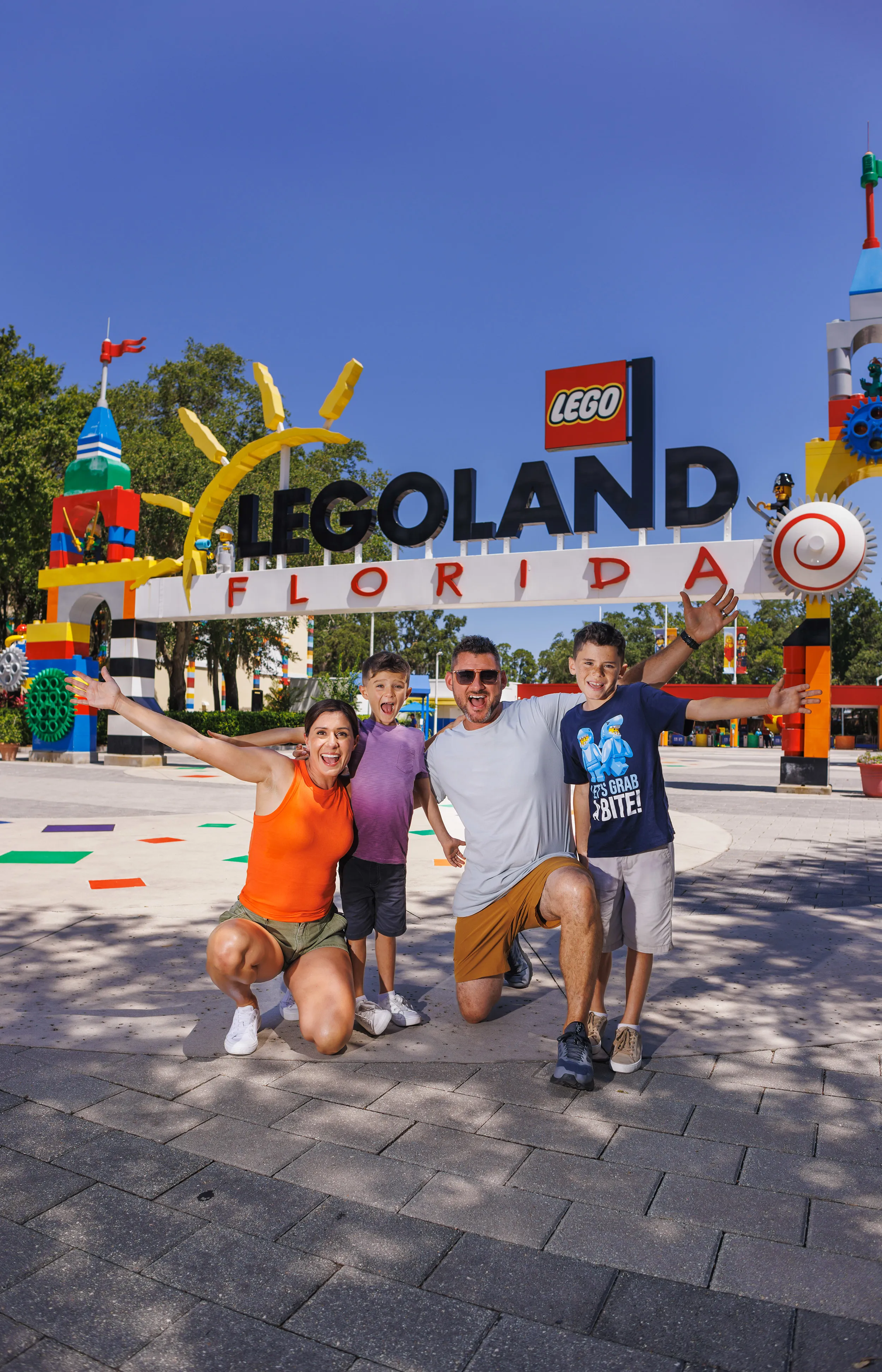 Family at LEGOLAND Florida