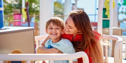 Grandad Dog's Pirate Boat Ride at Peppa Pig Theme Park